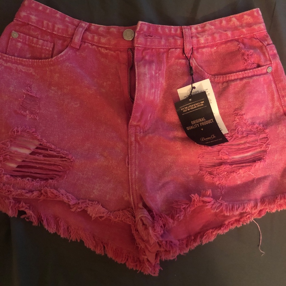 Highwaisted Pink Shorts